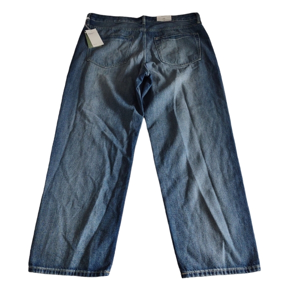 NWT H&M Ample Loose 38/32 Men's Blue Jeans - Picture 3 of 14